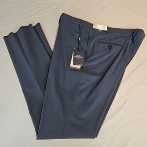Hart Schaffner Marx 44R New York Active Stretch Unhemmed Suit Pant NWT $155 L851
